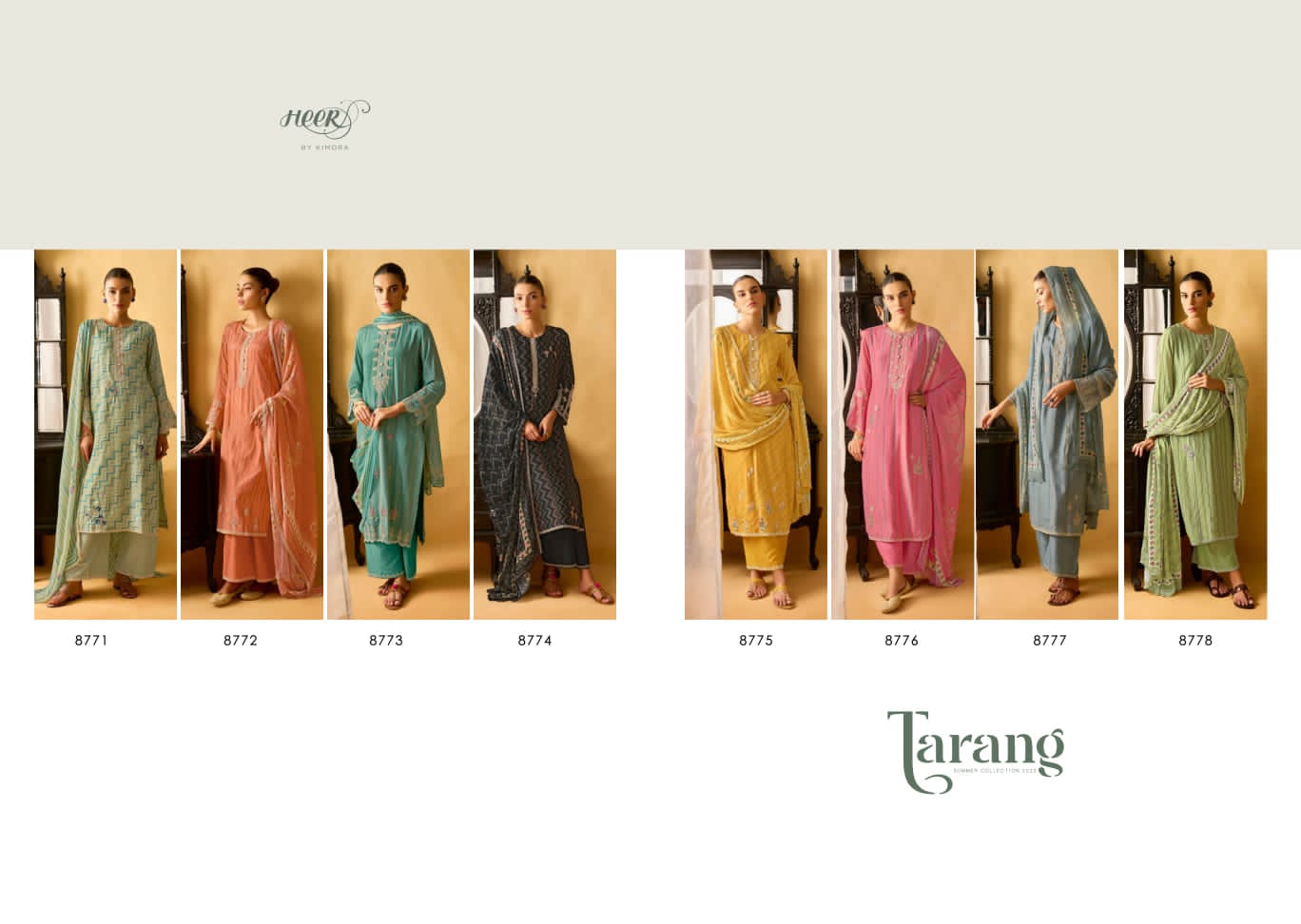 Kimora Heer Tarang Fancy Pure Muslin Printed Fancy Latest Salwar Suit Collection